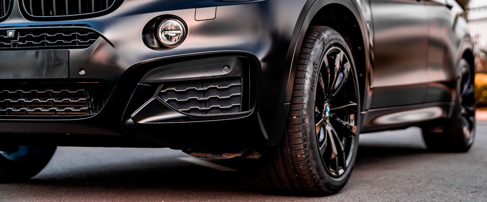 Higher efficiency: Wrapping bumper with vinyl