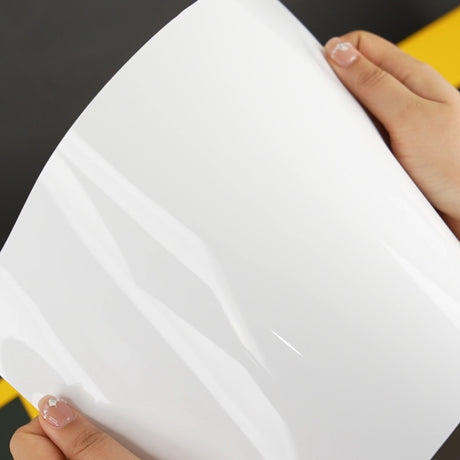 TeckWrap A4 Samples / WHITE VINYL WRAP - Samples