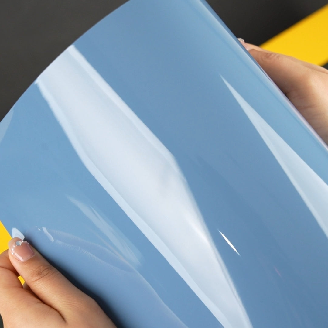 TeckWrap A4 Samples / BLUE VINYL WRAP - CG22-HD China Blue - Samples