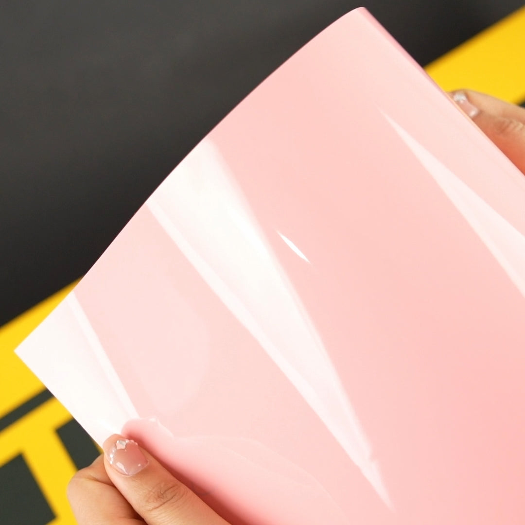 TeckWrap A4 Samples / PINK VINYL WRAP - Samples