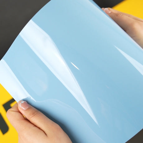 TeckWrap A4 Samples / BLUE VINYL WRAP - CG53-HD Cool Blue - Samples