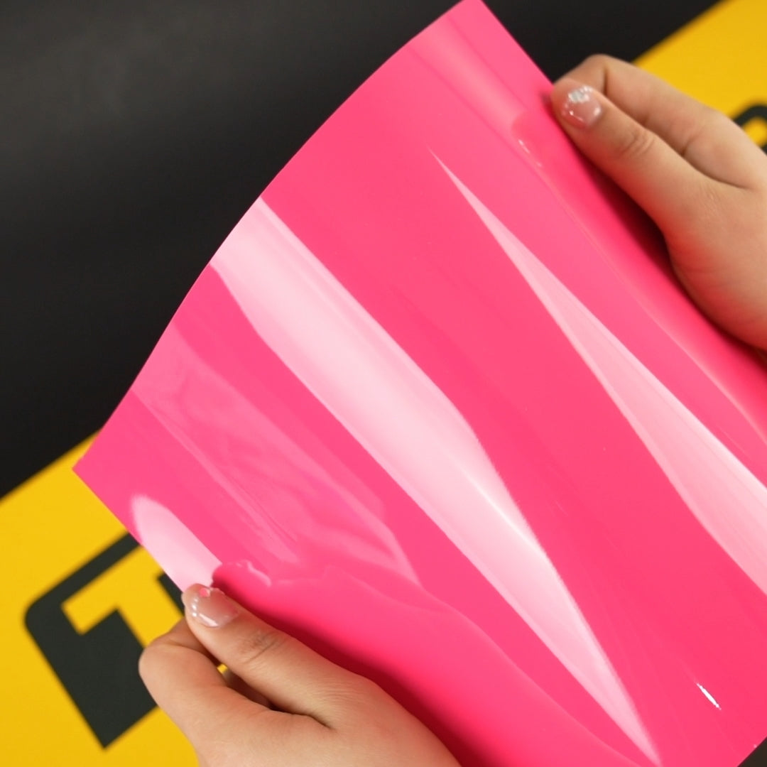 TeckWrap A4 Samples / PINK VINYL WRAP - Samples