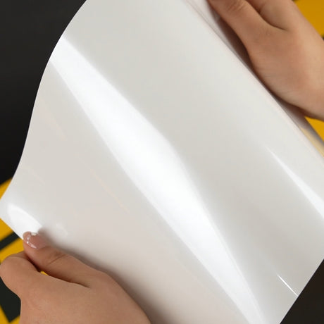 TeckWrap A4 Samples / WHITE VINYL WRAP - Samples