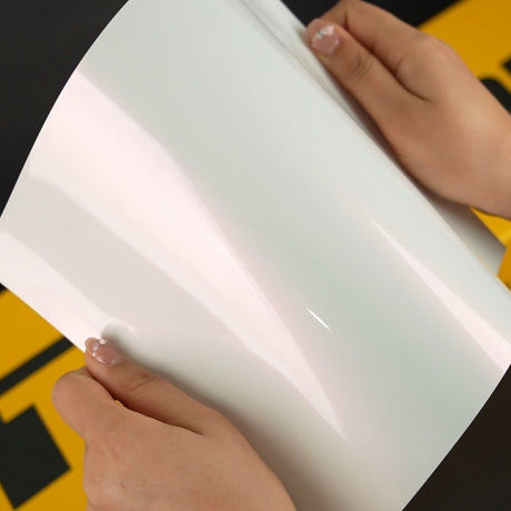 TeckWrap A4 Samples / WHITE VINYL WRAP - Samples