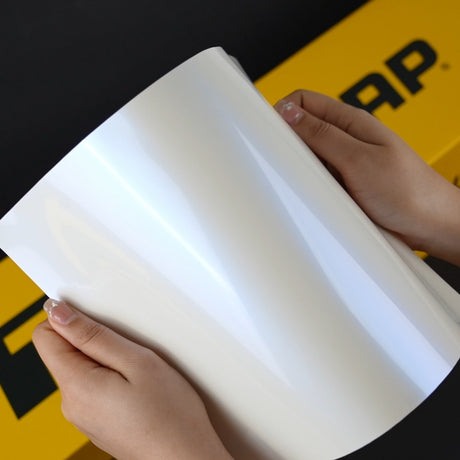 TeckWrap A4 Samples / WHITE VINYL WRAP - Samples