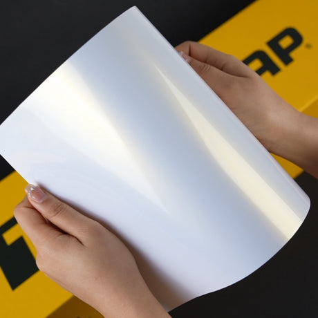 TeckWrap A4 Samples / WHITE VINYL WRAP - Samples