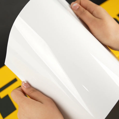 TeckWrap A4 Samples / WHITE VINYL WRAP - Samples