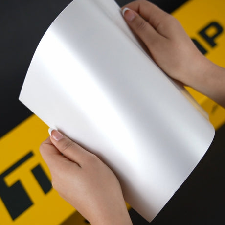 TeckWrap A4 Samples / WHITE VINYL WRAP - Samples