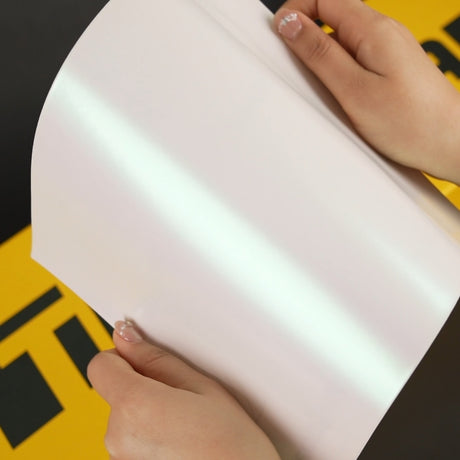 TeckWrap A4 Samples / WHITE VINYL WRAP - Samples