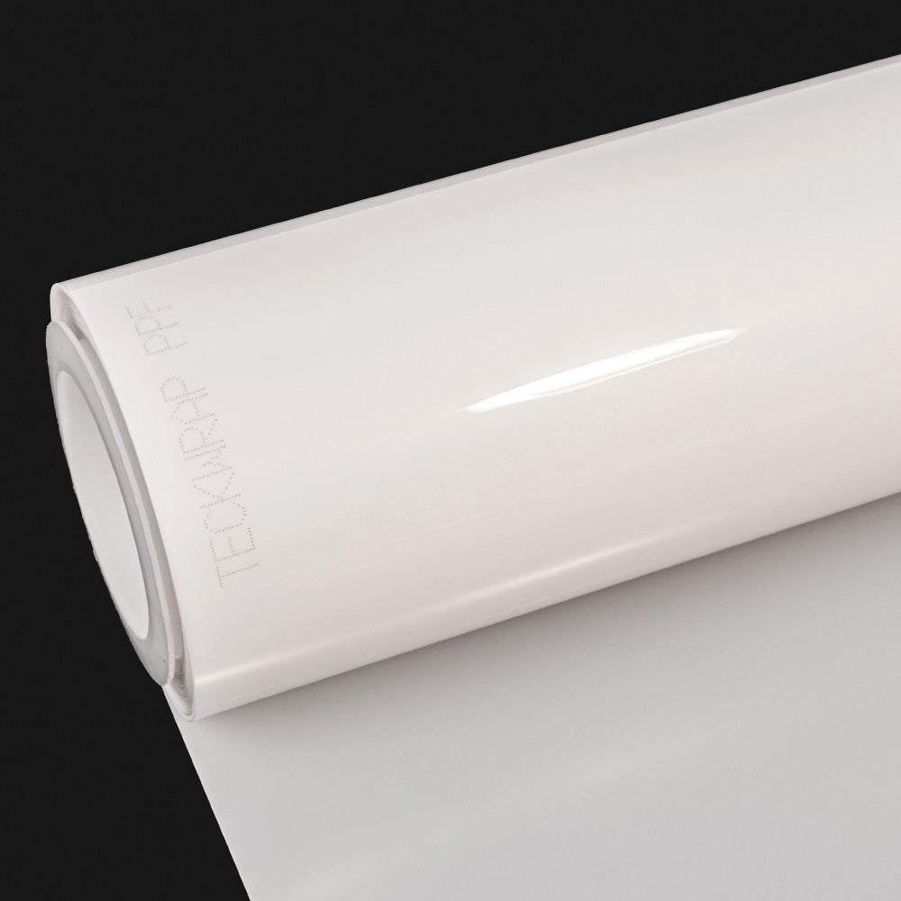 TeckWrap Paint Protection Film E65 Prime roll in high-gloss transparent finish, designed for premium automotive surface protection with advanced self-healing properties and UV resistance.