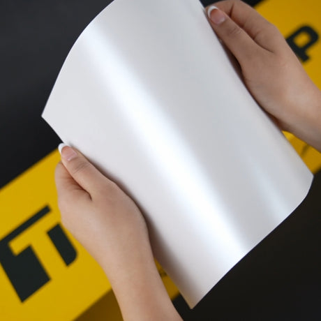 TeckWrap A4 Samples / WHITE VINYL WRAP - Samples
