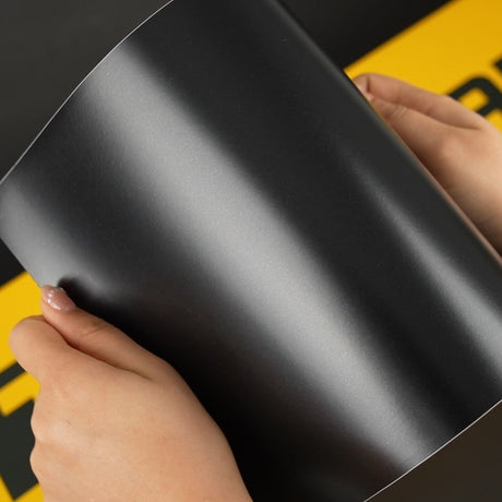 TeckWrap A4 Samples / BLACK VINYL WRAP - Samples