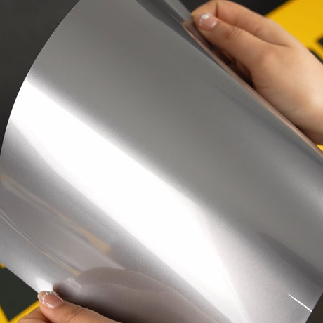 TeckWrap A4 Samples / SILVER VINYL WRAP - Samples