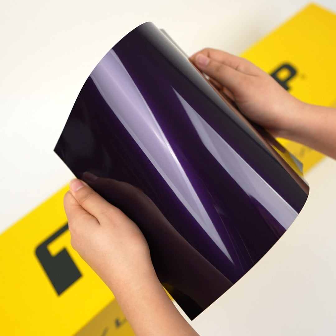 Ultra Gloss Silent Purple Vinyl Wrap
