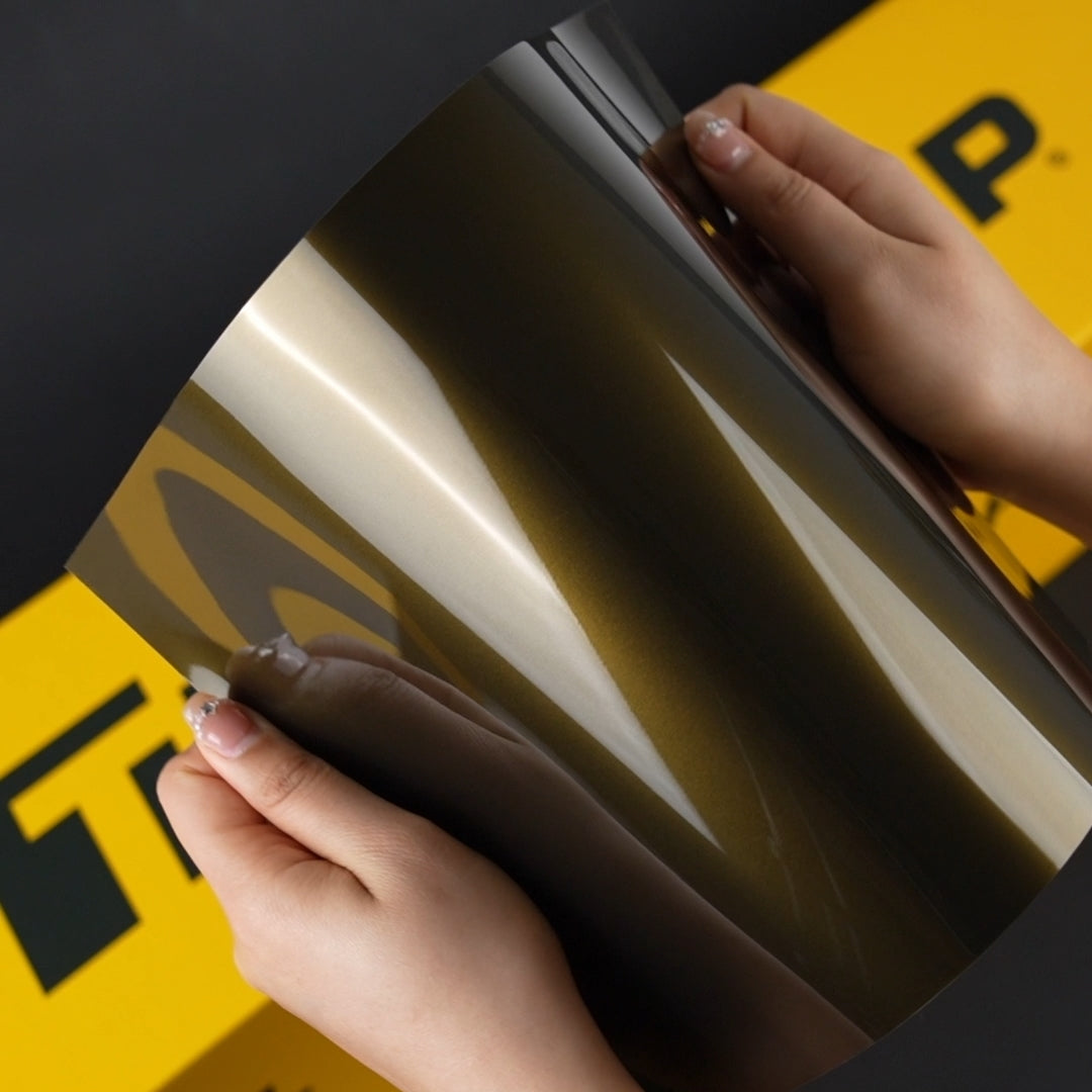 TeckWrap A4 Samples / GOLD VINYL WRAP - Samples