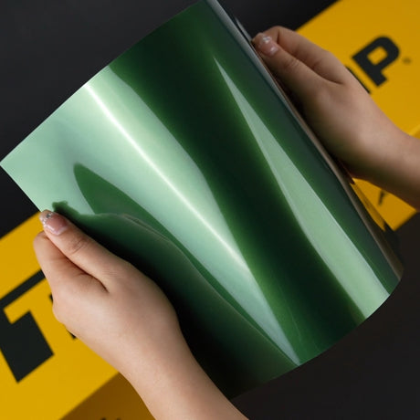 TeckWrap A4 Samples / GREEN VINYL WRAP - Samples
