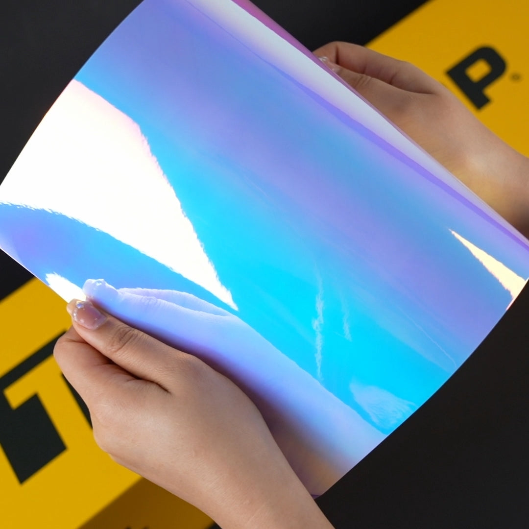 TeckWrap A4 Samples / BLUE VINYL WRAP - MCH01 Purple Blue Aquamarine - Samples