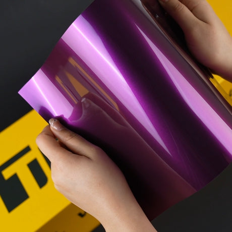 TeckWrap A4 Sample RB04-HD Passionate Purple Vinyl Car Wrap