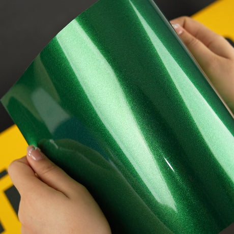 TeckWrap A4 Samples / GREEN VINYL WRAP - Samples