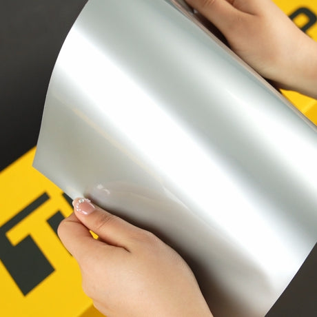 TeckWrap A4 Samples / SILVER VINYL WRAP - Samples