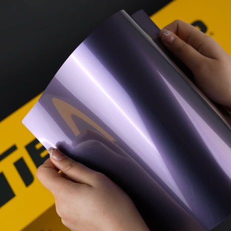 TeckWrap A4 Sample of RB40-HD Titanium Violet Vinyl Car Wrap