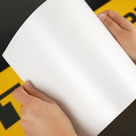 TeckWrap A4 Samples / WHITE VINYL WRAP - Samples
