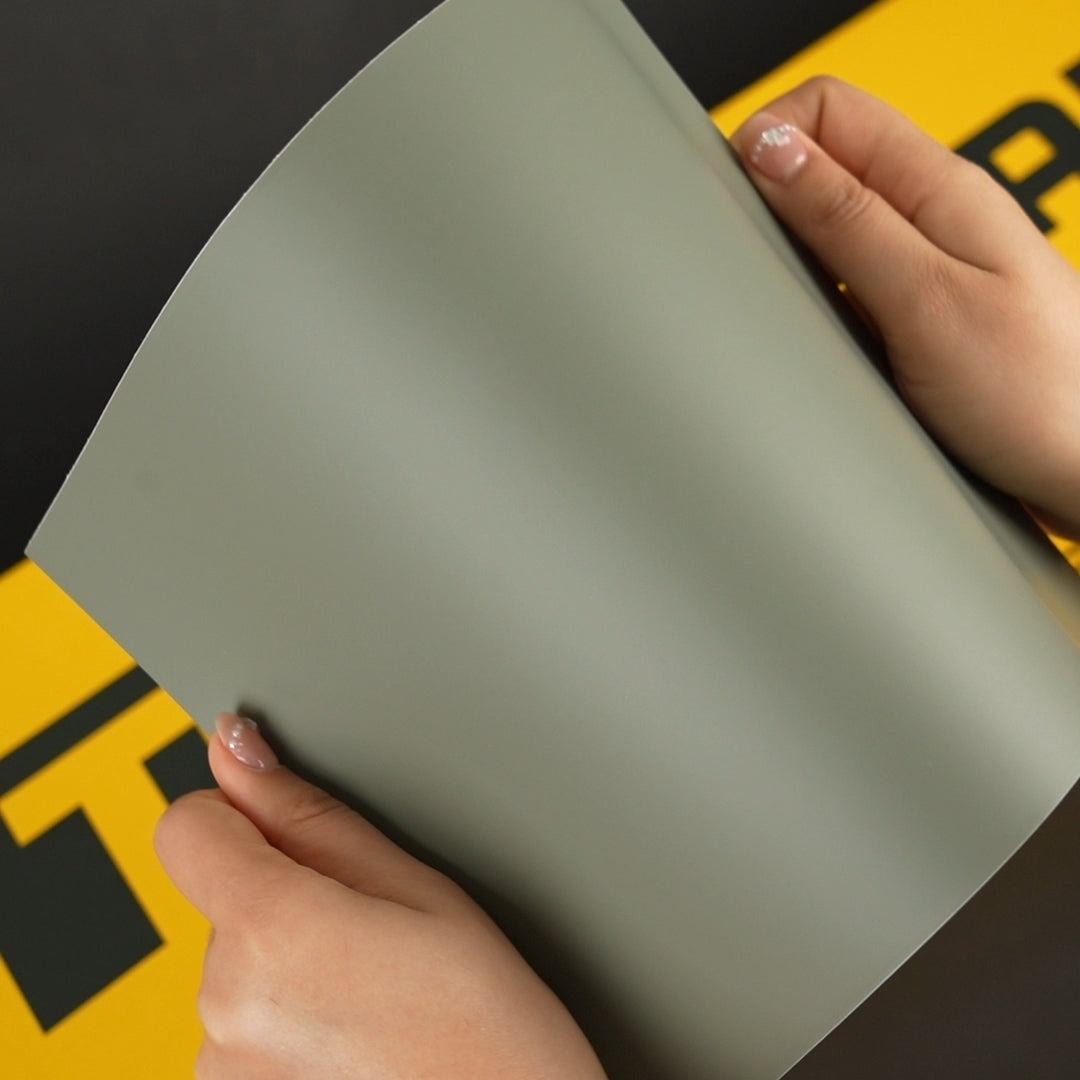 TeckWrap A4 Samples / GREY VINYL WRAP - Samples