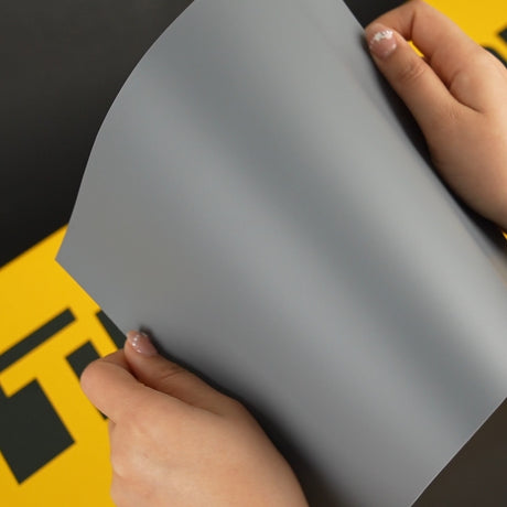 TeckWrap A4 Samples / GREY VINYL WRAP - Samples