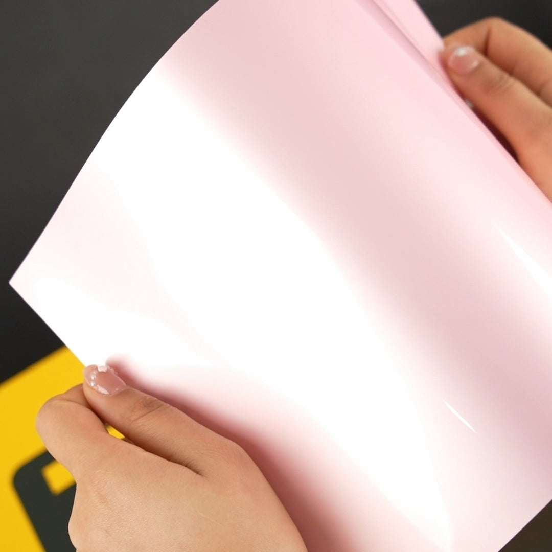 TeckWrap A4 Samples / PINK VINYL WRAP - Samples