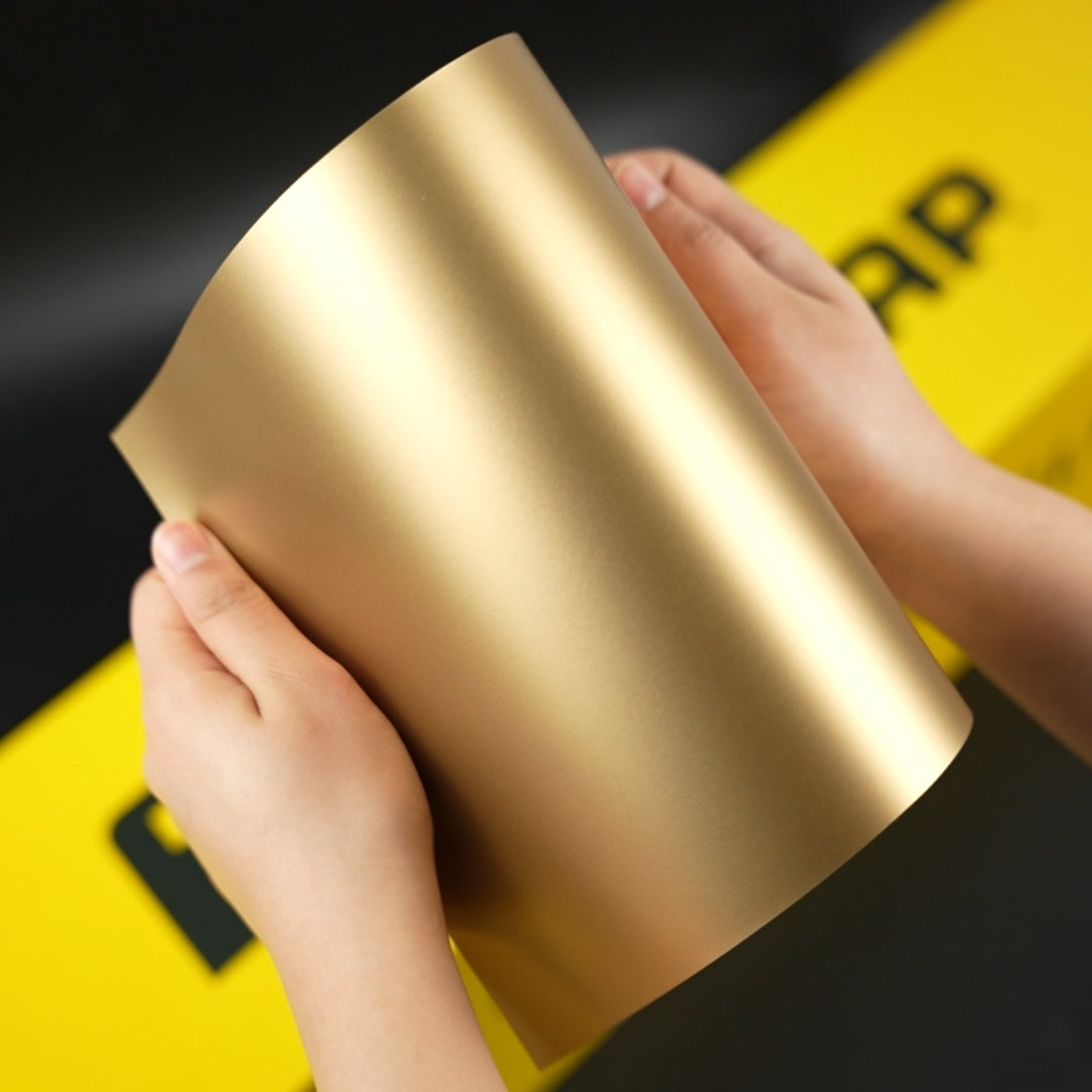 Ultra Gloss Amber Gold Vinyl Wrap