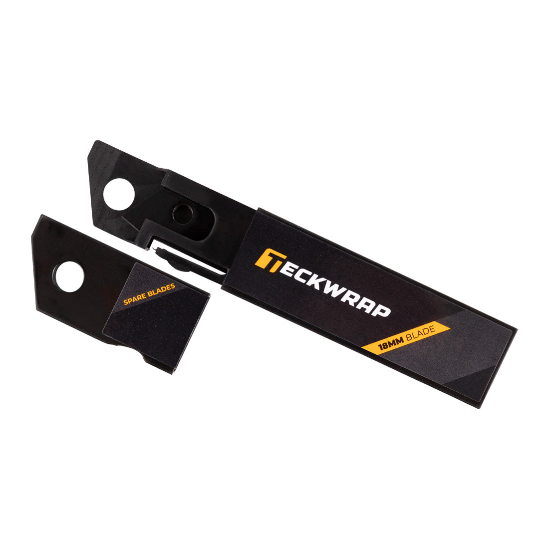 TeckWrap 18mm 60° angle spare blades pack with 10 sharp replacement blades for vinyl wrap and cutting tools