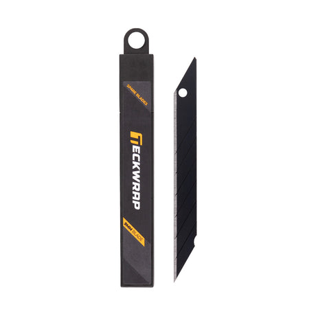 TeckWrap 9mm 30° angle sharp spare blade and case, 10-piece set ideal for intricate vinyl cutting work