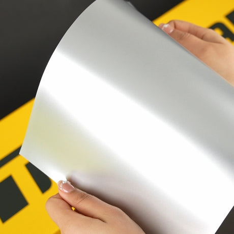 TeckWrap A4 Samples / SILVER VINYL WRAP - Samples