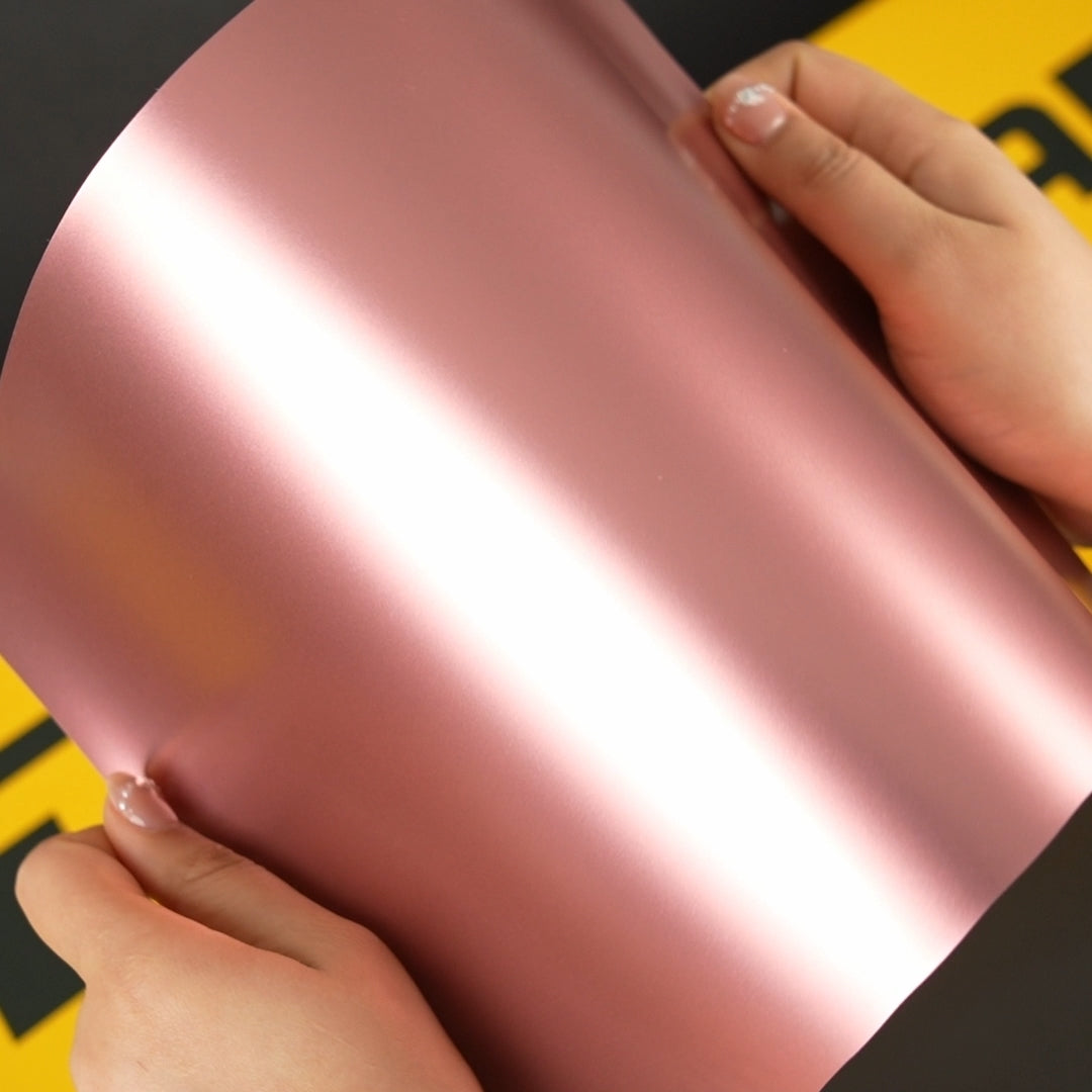 TeckWrap A4 Samples / PINK VINYL WRAP - Samples