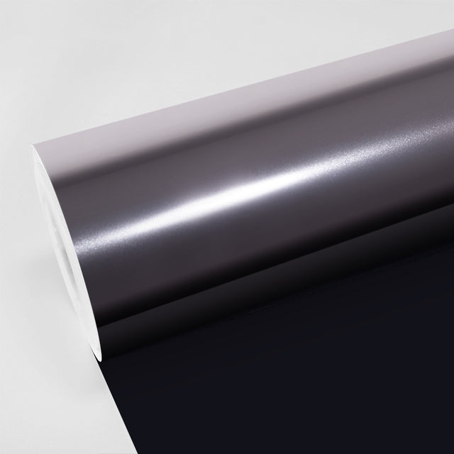 TeckWrap Crystal Mirror Chrome CHM22-HD vinyl wrap roll in a sleek reflective silver chrome finish, designed for high-impact automotive styling and mirror-like shine.