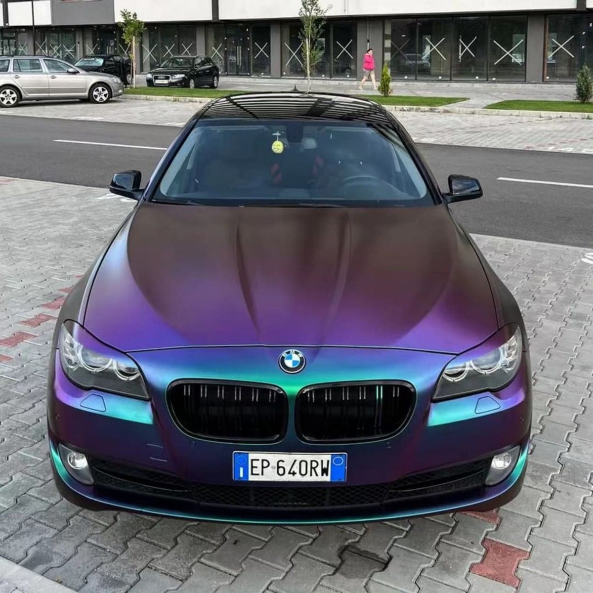 Purple Indigo Malachite Vinyl Wrap