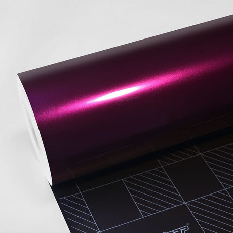 TeckWrap Passionate Purple (RB04-HD) Gloss Vinyl Wrap Roll with Metallic Shine