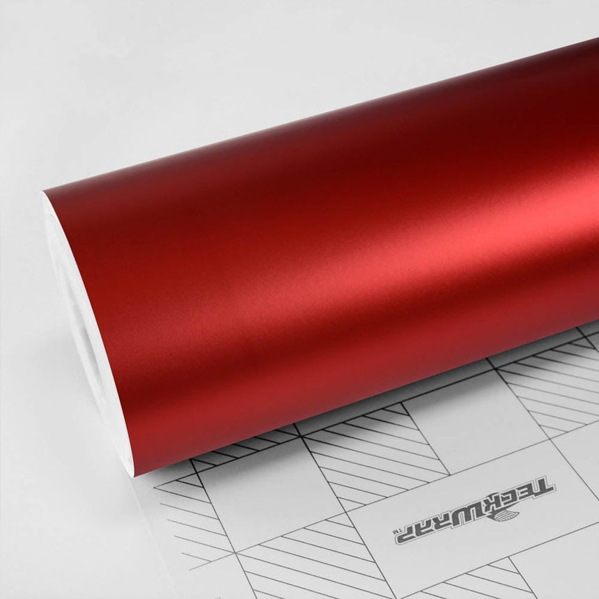 Crimson Red (VCH401-S) Vinyl Wrap - High Quality Car Wraps, vinyl wraps, supper matte & high-gloss colors - Teckwrap