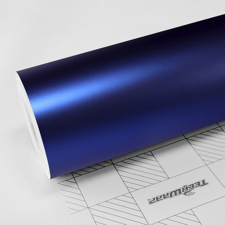 Rasant Blue (SMT07) Vinyl Wrap - High Quality Car Wraps, vinyl wraps, supper matte & high-gloss colors - Teckwrap