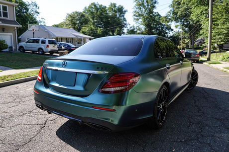 Perfectly Wrap Rear Bumper Corner with Vinyl Wrap Film