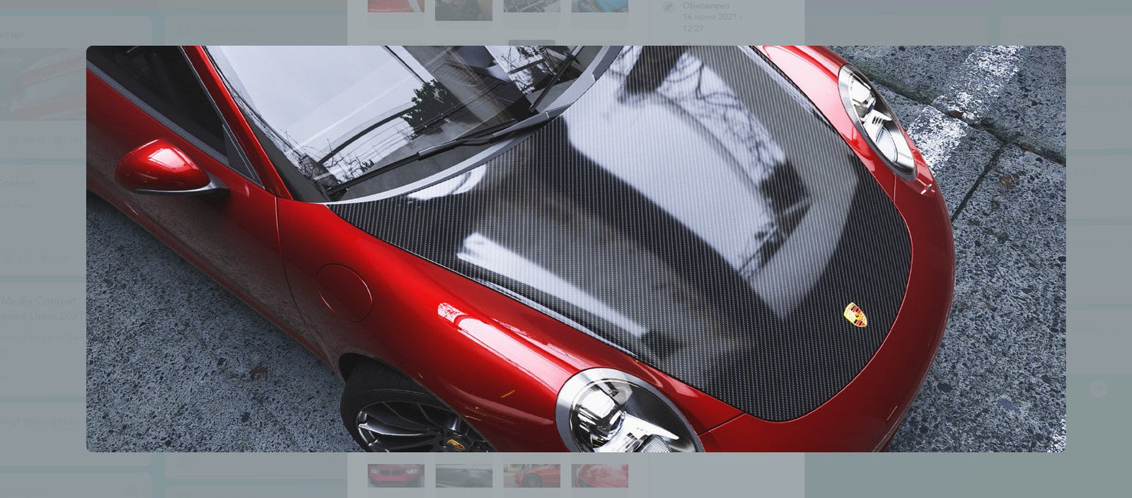 Hood wrapping with vinyl: Which direction?｜TeckWrap