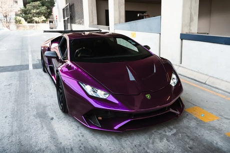 Purple Car Wrap: Free Your Inner Royalty & Turn Heads