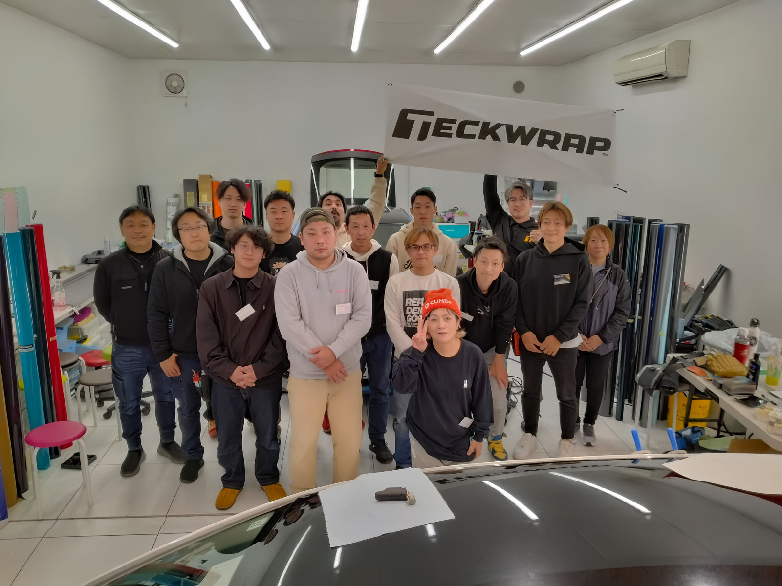 TeckWrap Japan Launch Workshop on Breakthrough Dry-Install Color PPF Technology