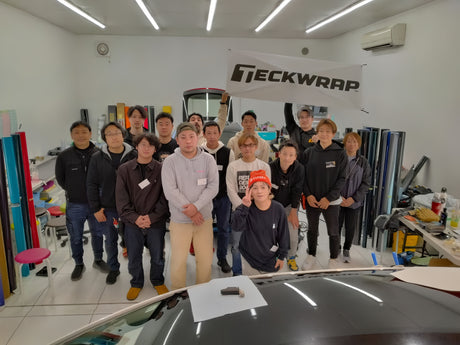 TeckWrap Japan Launch Workshop on Breakthrough Dry-Install Color PPF Technology