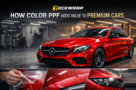 How Color PPF Adds Value to Premium Cars: The ROI for Detailers