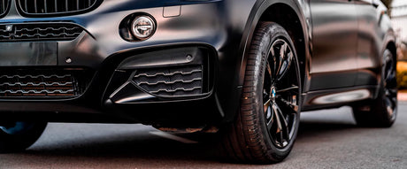Higher efficiency: Wrapping bumper with vinyl
