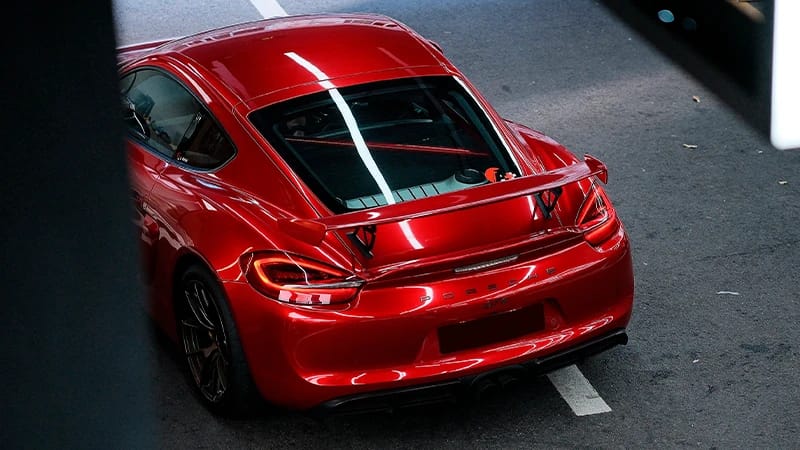Gloss Wrap Film That Looks Like Paint