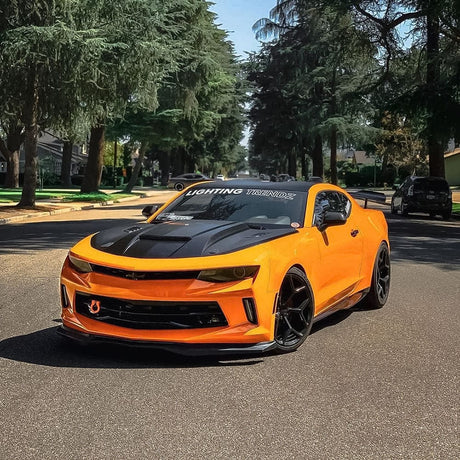 ORANGE VINYL WRAP