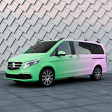 Purple to Green Gradient Custom Printed Vinyl Wrap