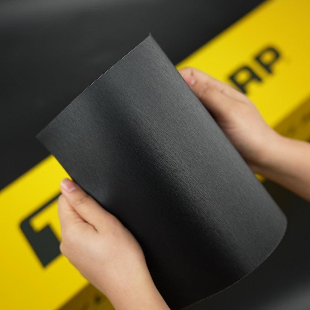 Teckwrap A4 Proben / schwarze Vinylverpackung